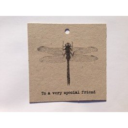 Kort to a very special friend Vanilla Fly